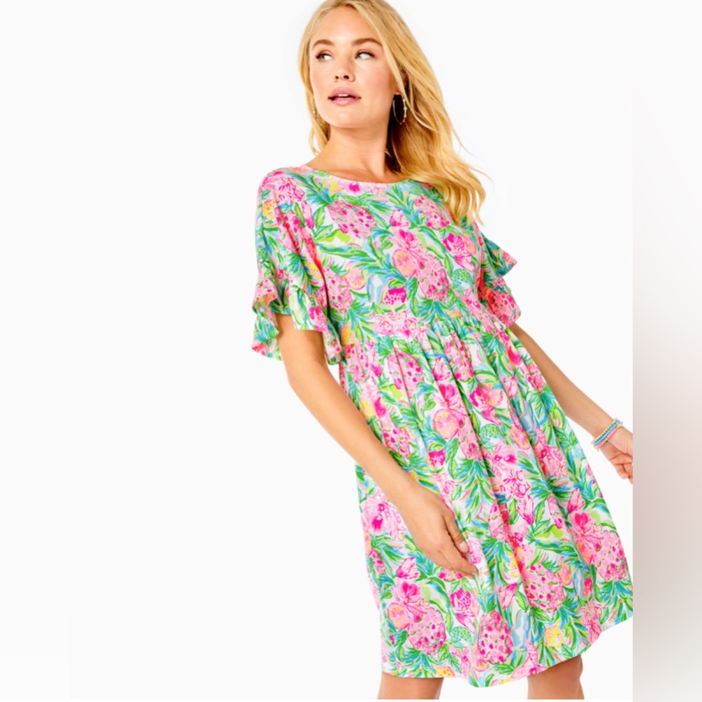 NWT Tiltson Dress - Resort White Pear Necessities